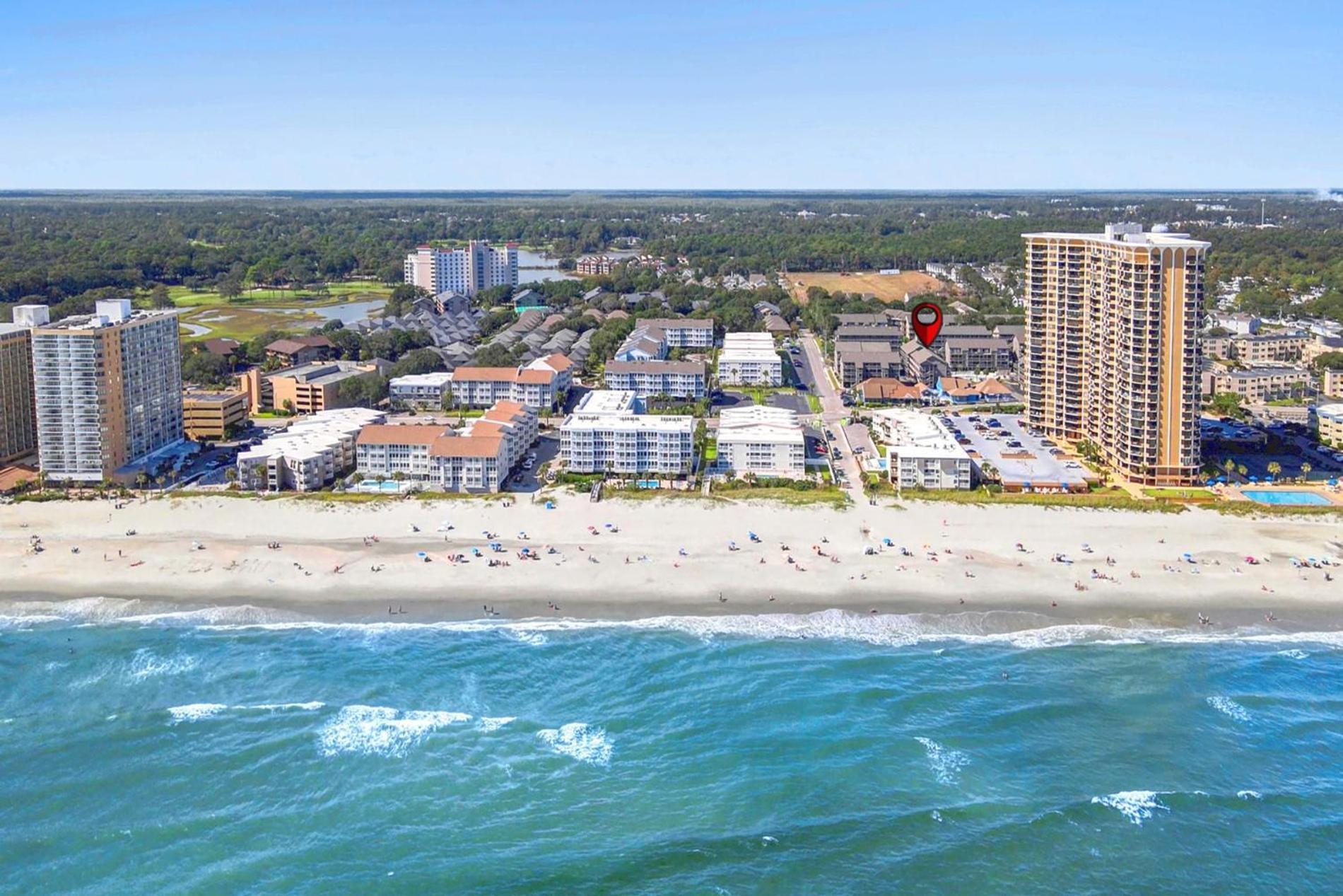 Two Bedroom Steps From The Beach! Shore Dr! Myrtle Beach Exterior photo